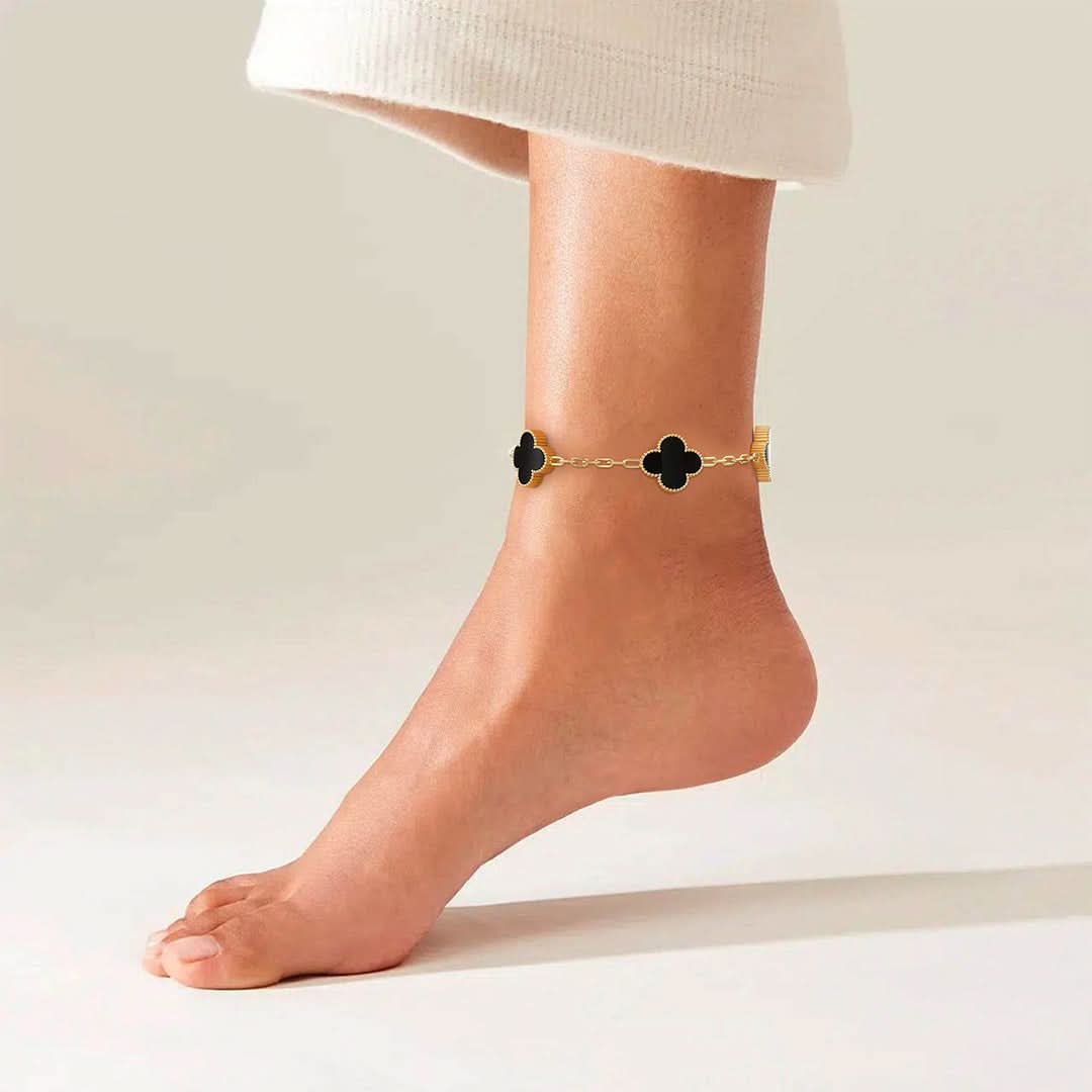 Clovers Anklet - ShopLorca