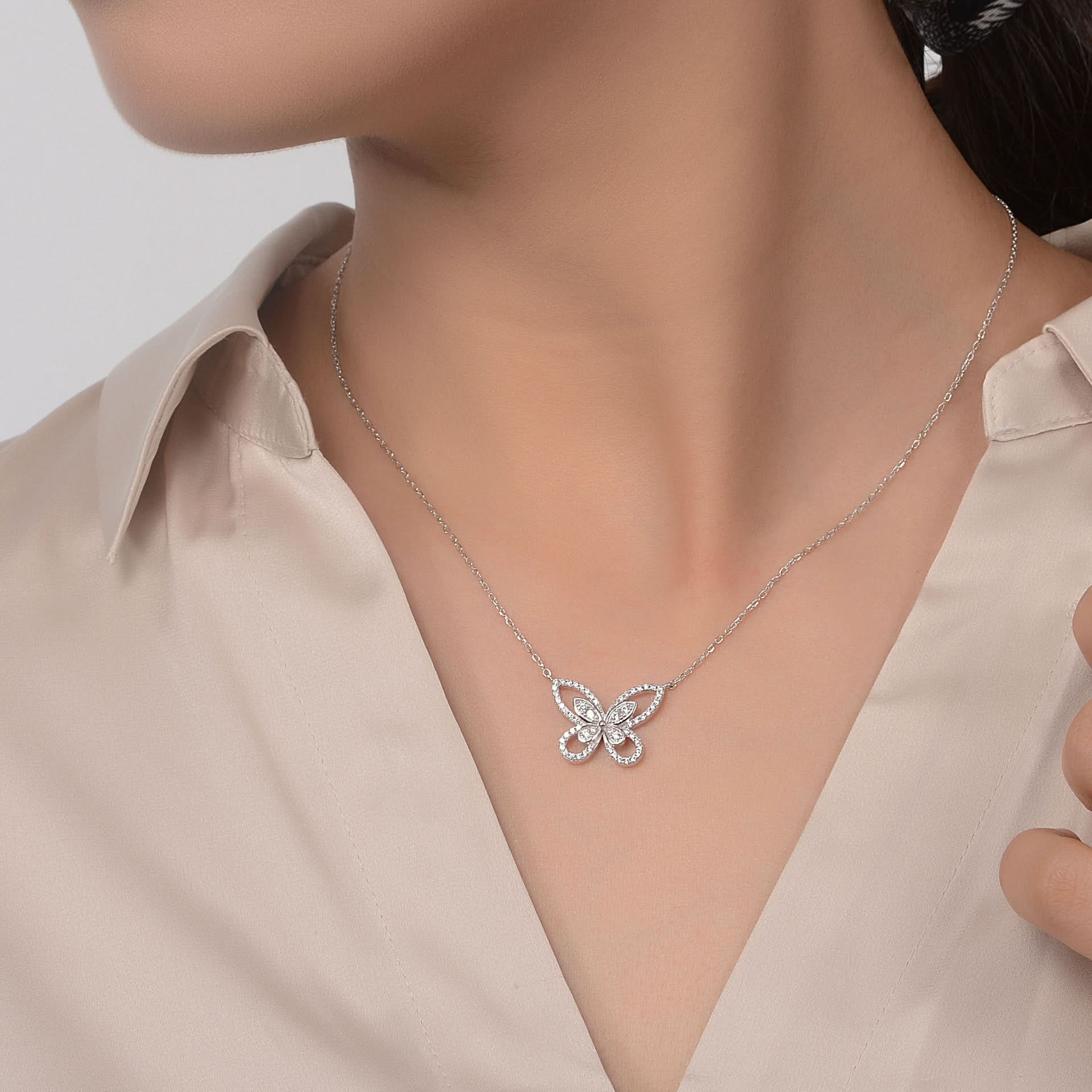 Dainty Butterfly Jewelry Set - ShopLorca