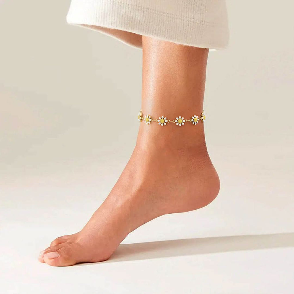 Flowers Anklet - ShopLorca