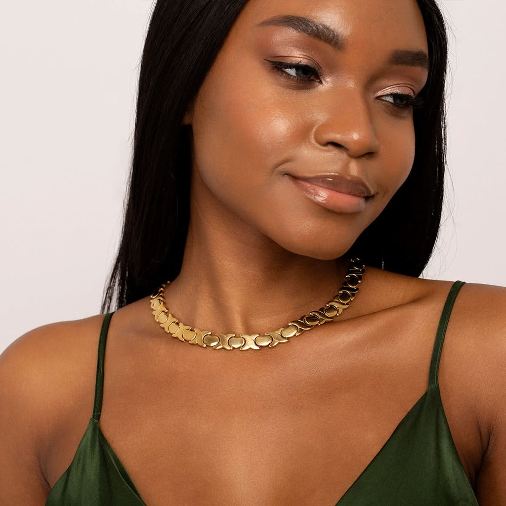 Vintage Hearts Choker - ShopLorca